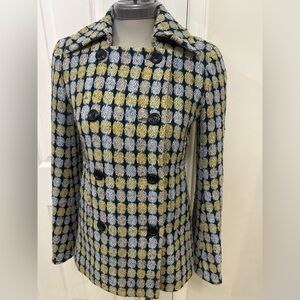 Vintage Holt Renfrew Wool Blend Jacket size 6